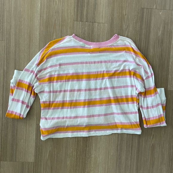 Quiksilver striped longsleeve top (size small) - Picture 4 of 4